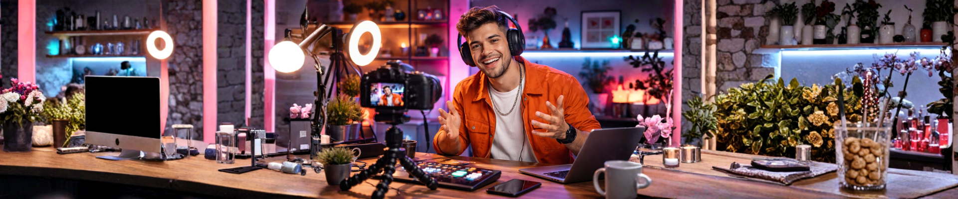 Estética e Performance para Criadores de Conteúdo