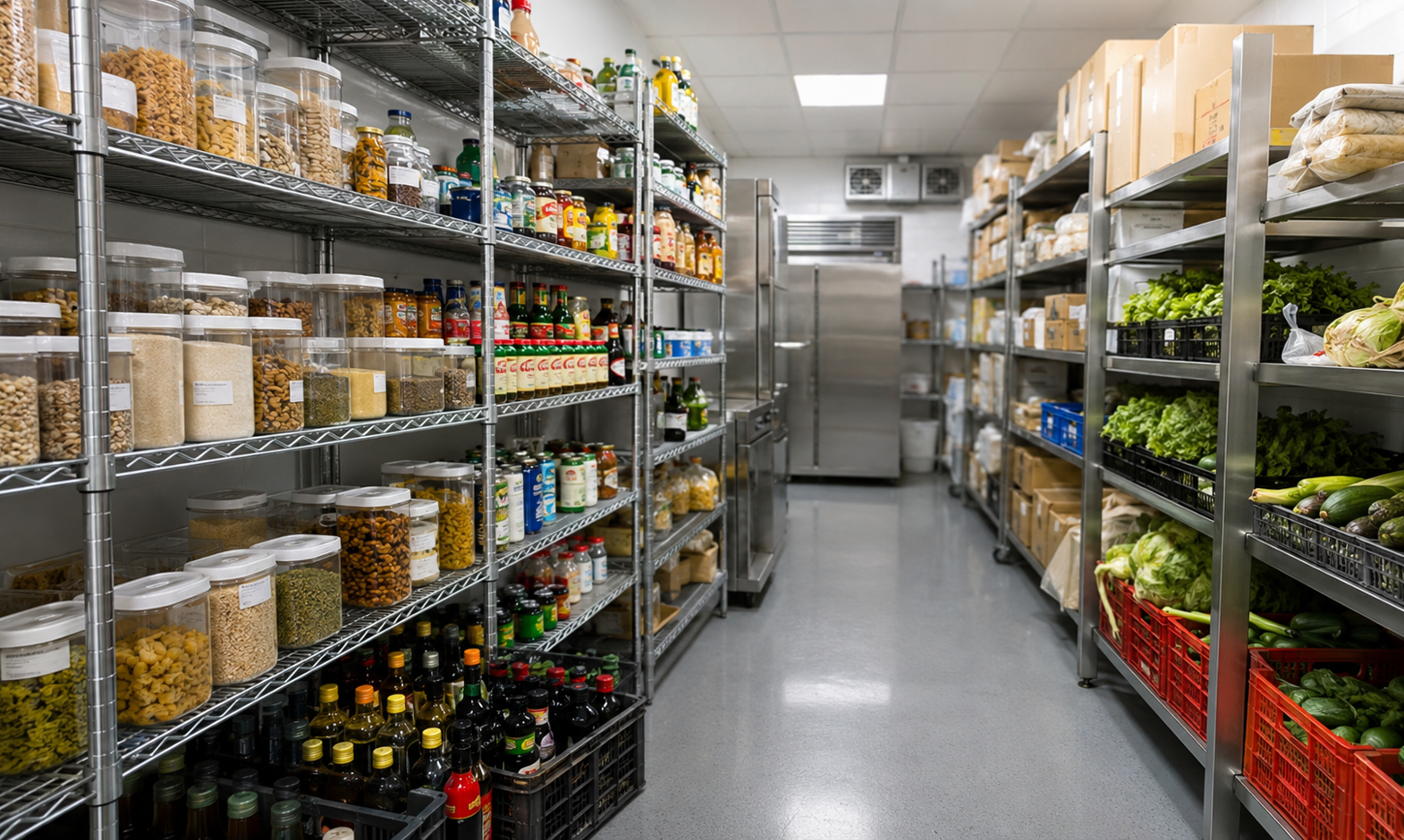 Organização de estoques para bares e restaurantes